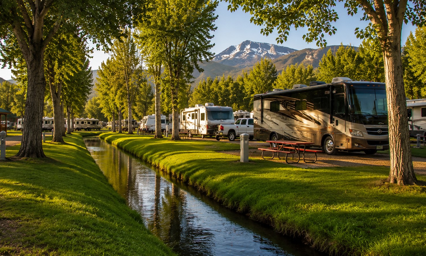 Mesa Campground in Gunnison, CO