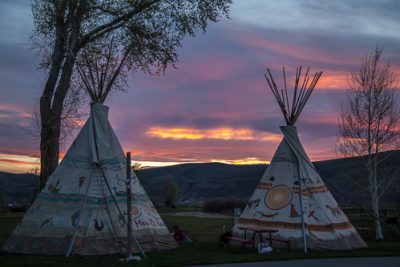 Tipis | Mesa Campground – Gunnison